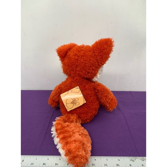 TeddyKomplaniet Forest Friends Red Fox 12” Plush Stuffed Animal Plastic Eyes - Picture 5 of 13